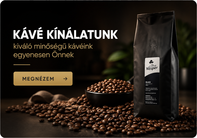 Szemes kávé kínálatunk