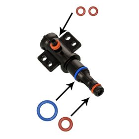   Philips, Saeco kazán szelep felújító 4db tömítés - prémium